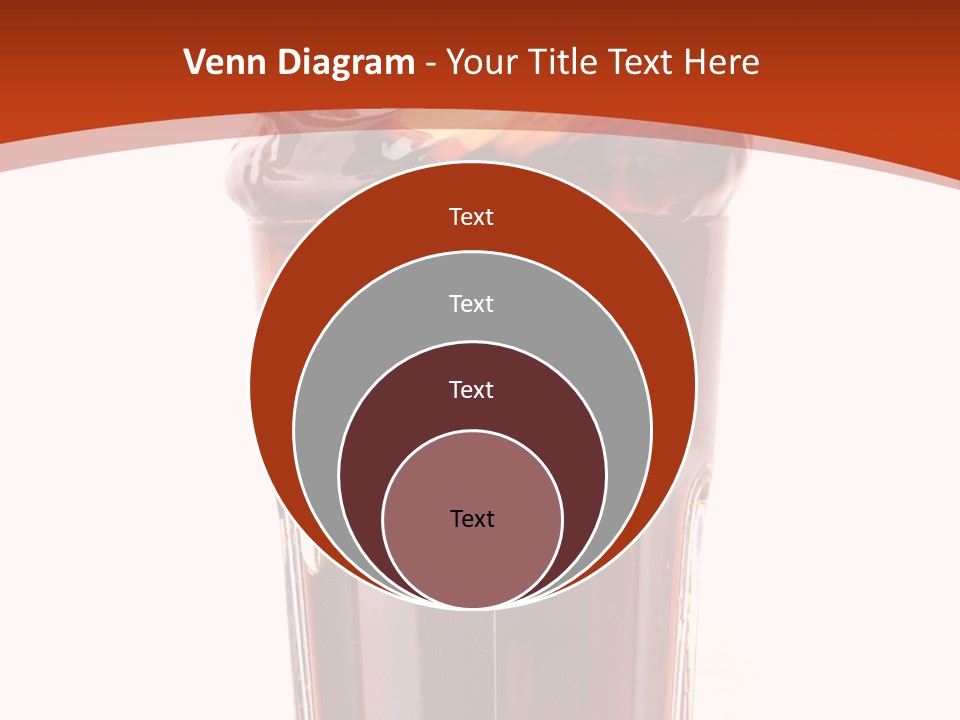 Transparent Spray Reflected PowerPoint Template