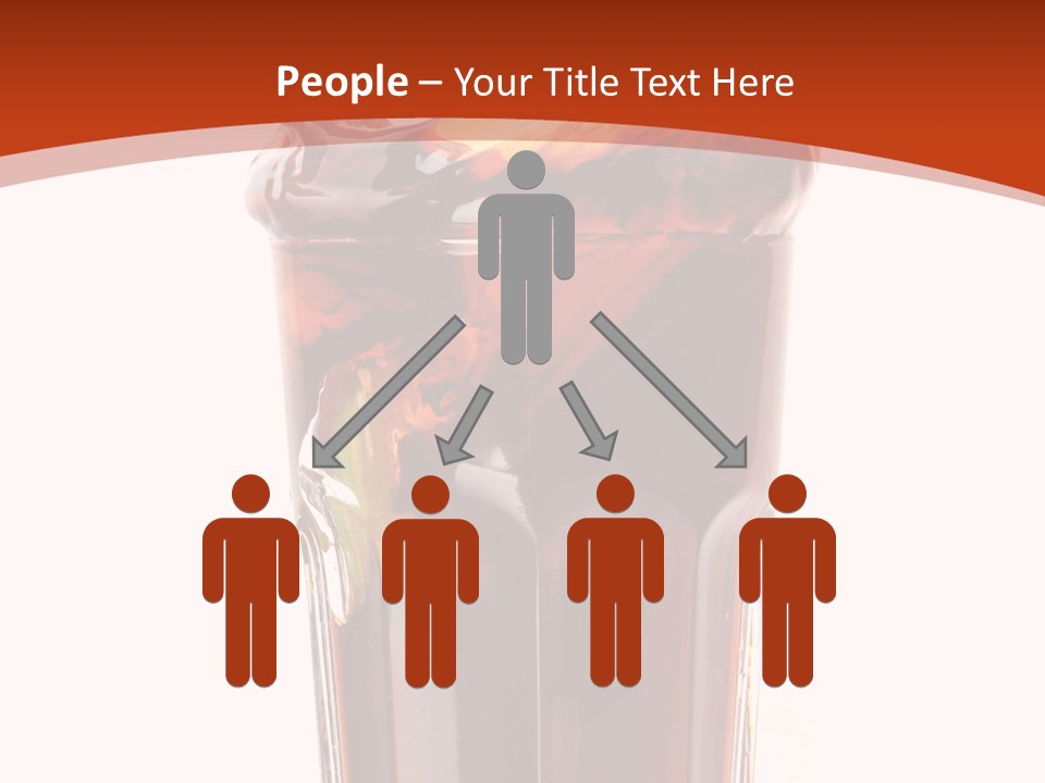 Transparent Spray Reflected PowerPoint Template