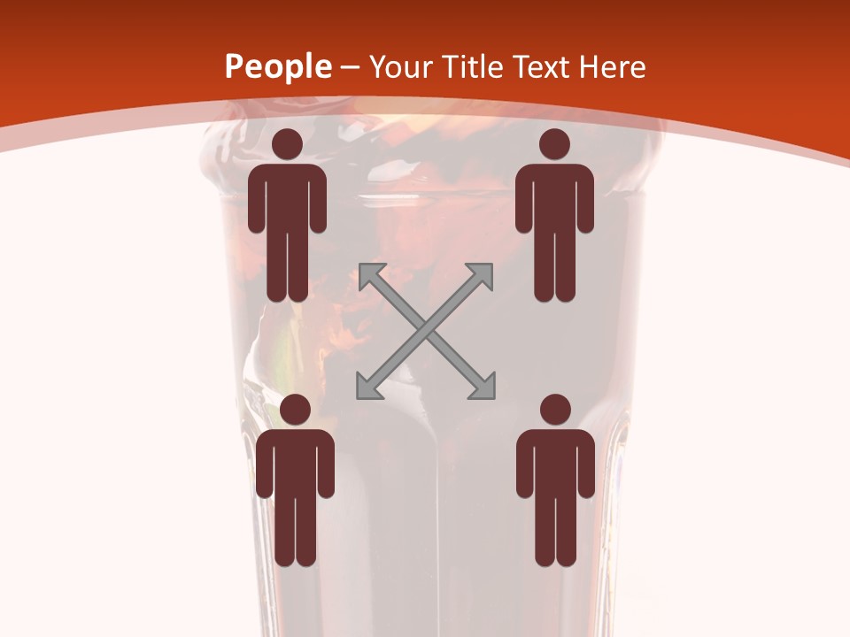 Transparent Spray Reflected PowerPoint Template