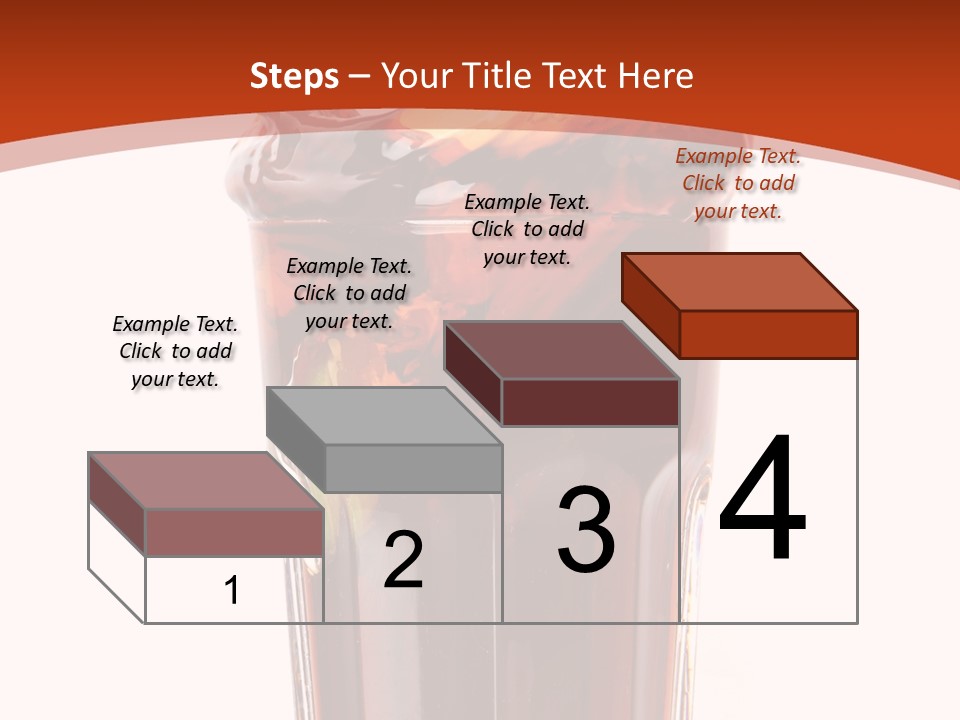 Transparent Spray Reflected PowerPoint Template