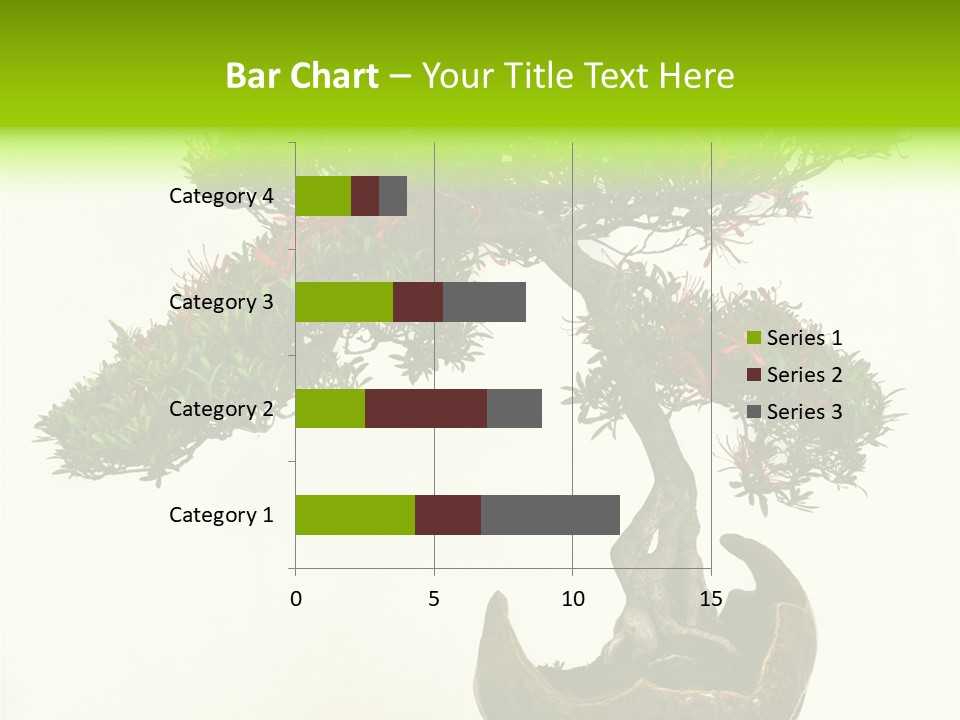 Bonsai Flower Release PowerPoint Template