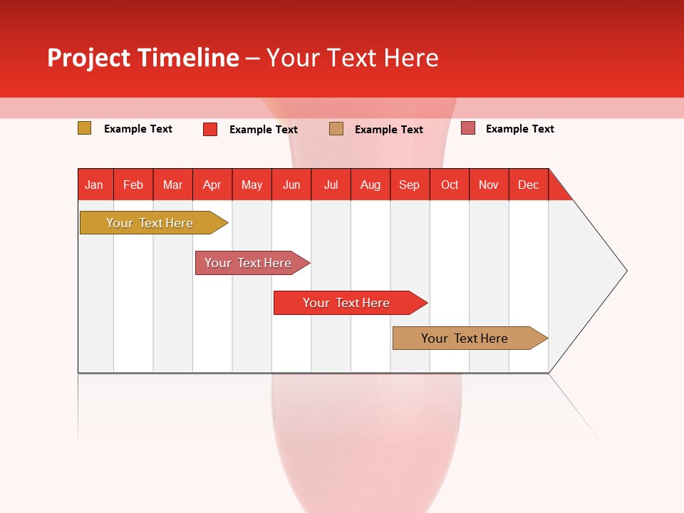Isolated Celebration Ice PowerPoint Template