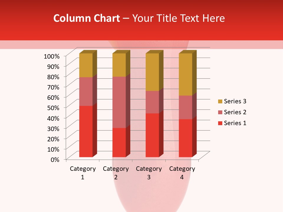 Isolated Celebration Ice PowerPoint Template