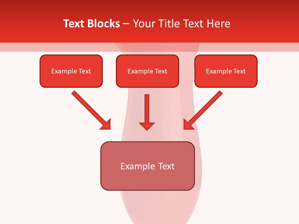 Isolated Celebration Ice PowerPoint Template