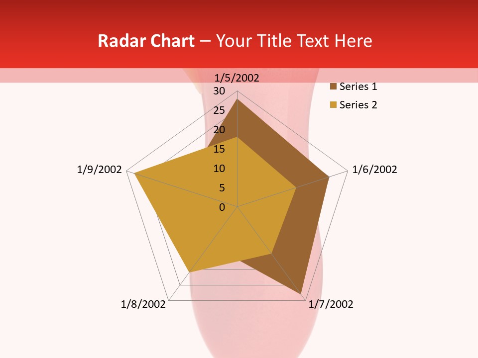 Isolated Celebration Ice PowerPoint Template