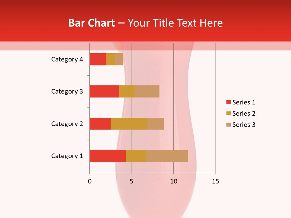 Isolated Celebration Ice PowerPoint Template