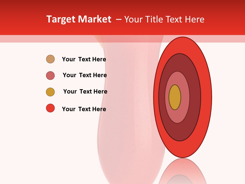 Isolated Celebration Ice PowerPoint Template