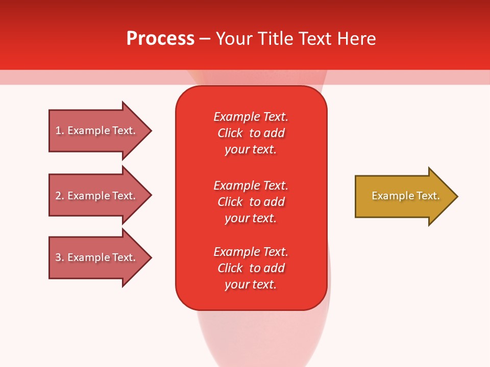 Isolated Celebration Ice PowerPoint Template