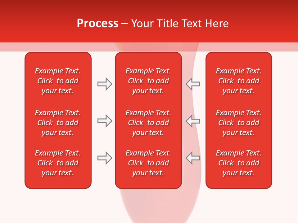 Isolated Celebration Ice PowerPoint Template