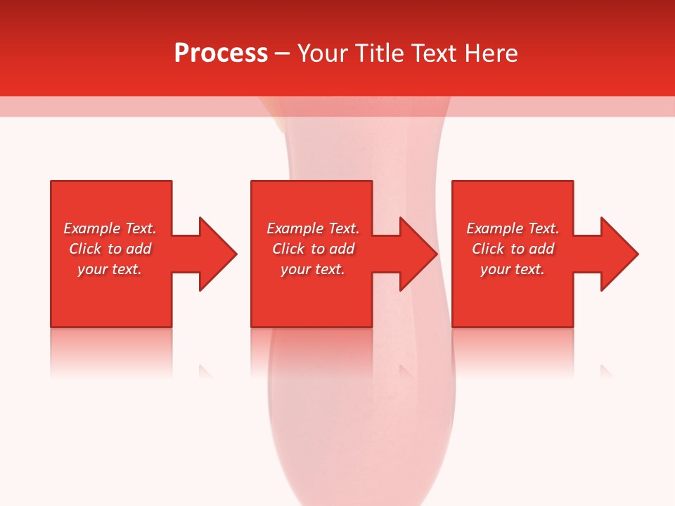 Isolated Celebration Ice PowerPoint Template