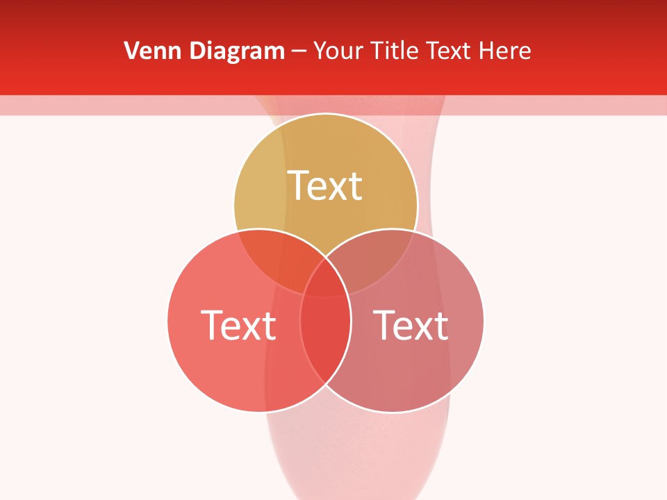 Isolated Celebration Ice PowerPoint Template