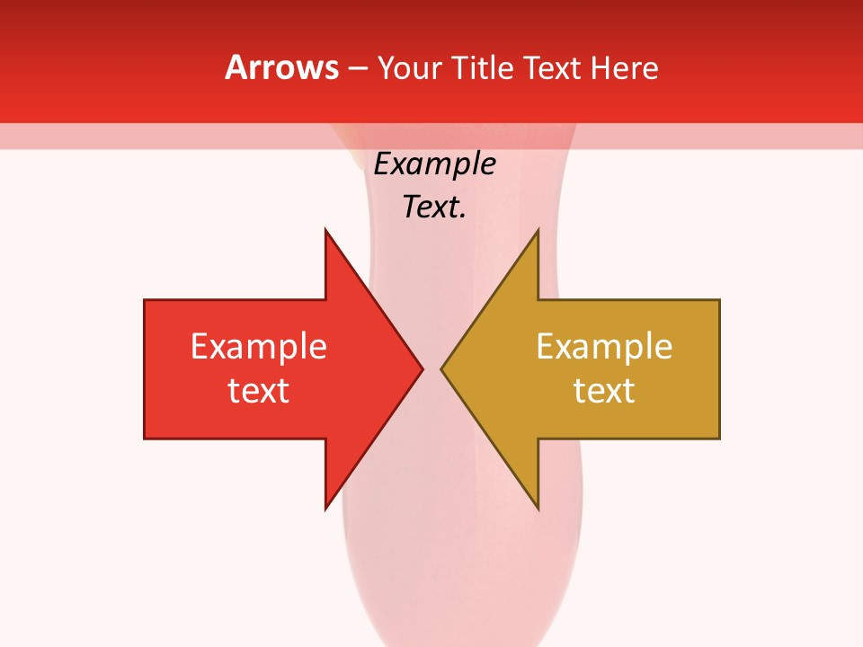 Isolated Celebration Ice PowerPoint Template