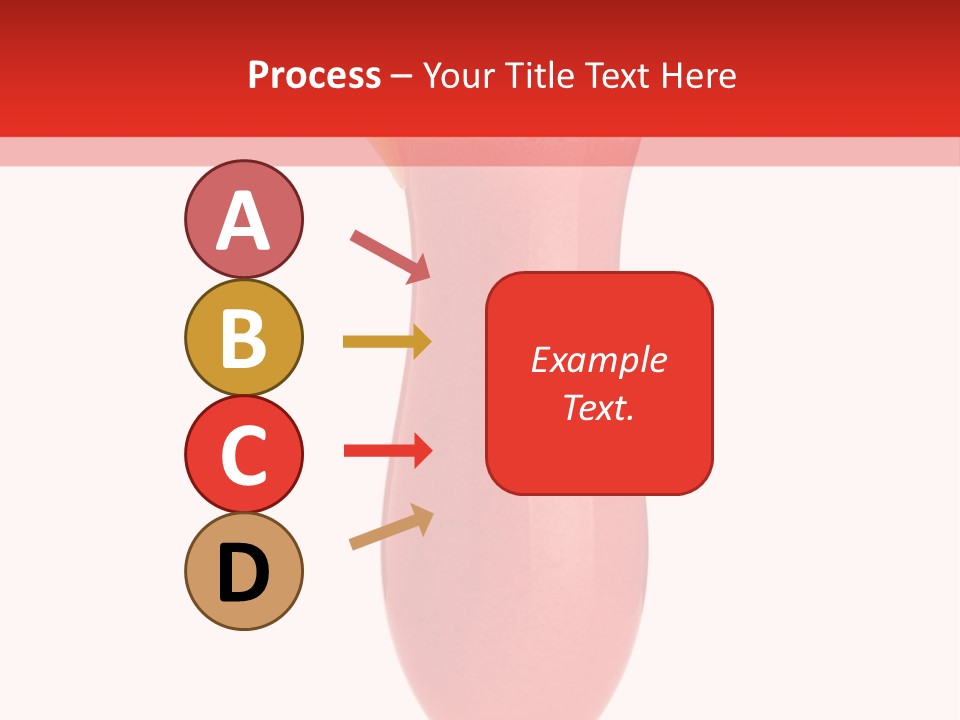 Isolated Celebration Ice PowerPoint Template