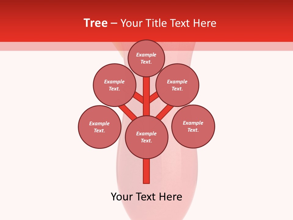 Isolated Celebration Ice PowerPoint Template