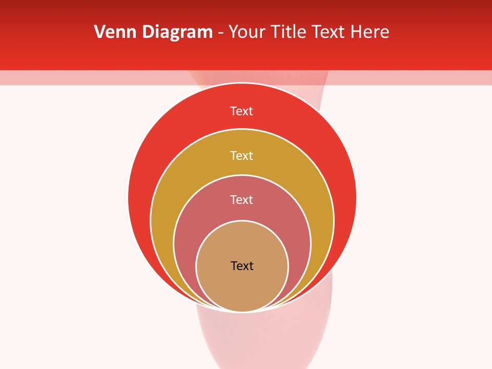 Isolated Celebration Ice PowerPoint Template