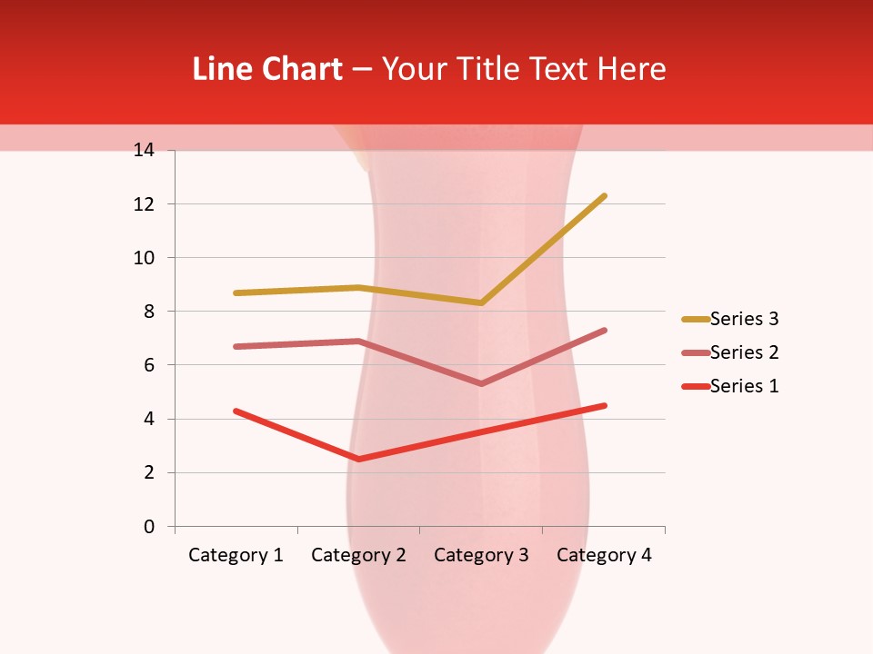Isolated Celebration Ice PowerPoint Template
