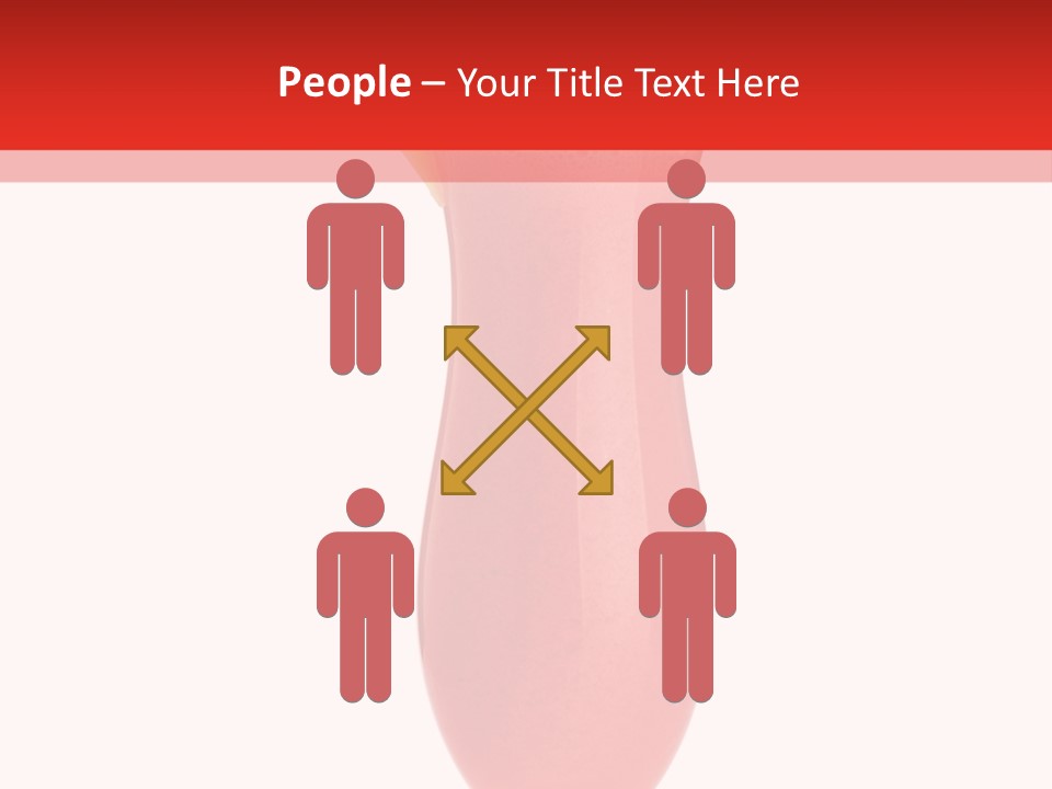 Isolated Celebration Ice PowerPoint Template