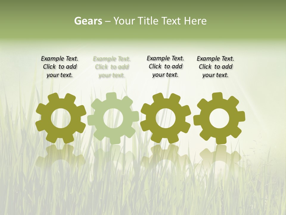 Shine Vintage Sunshine PowerPoint Template