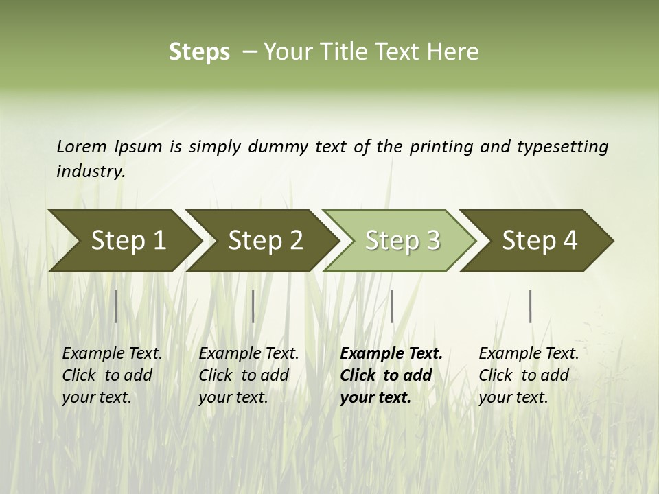 Shine Vintage Sunshine PowerPoint Template