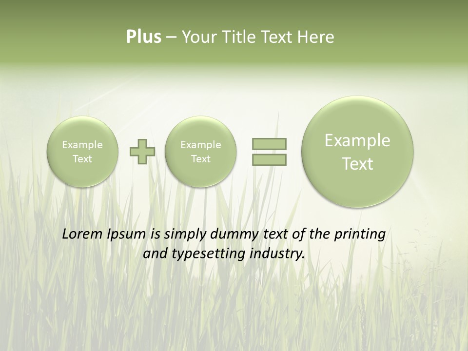 Shine Vintage Sunshine PowerPoint Template