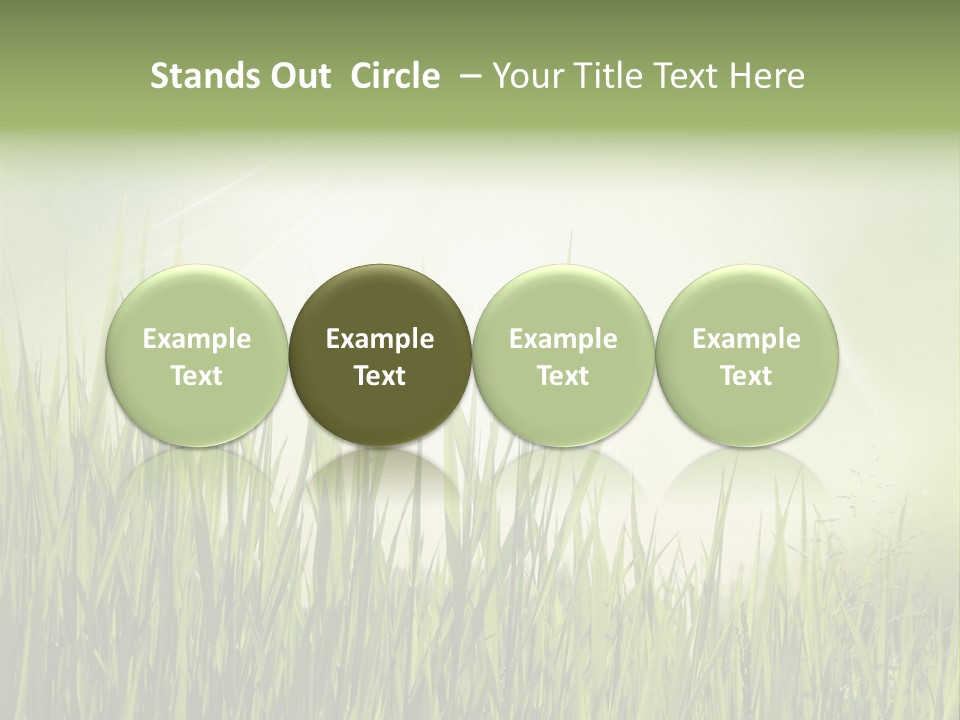 Shine Vintage Sunshine PowerPoint Template