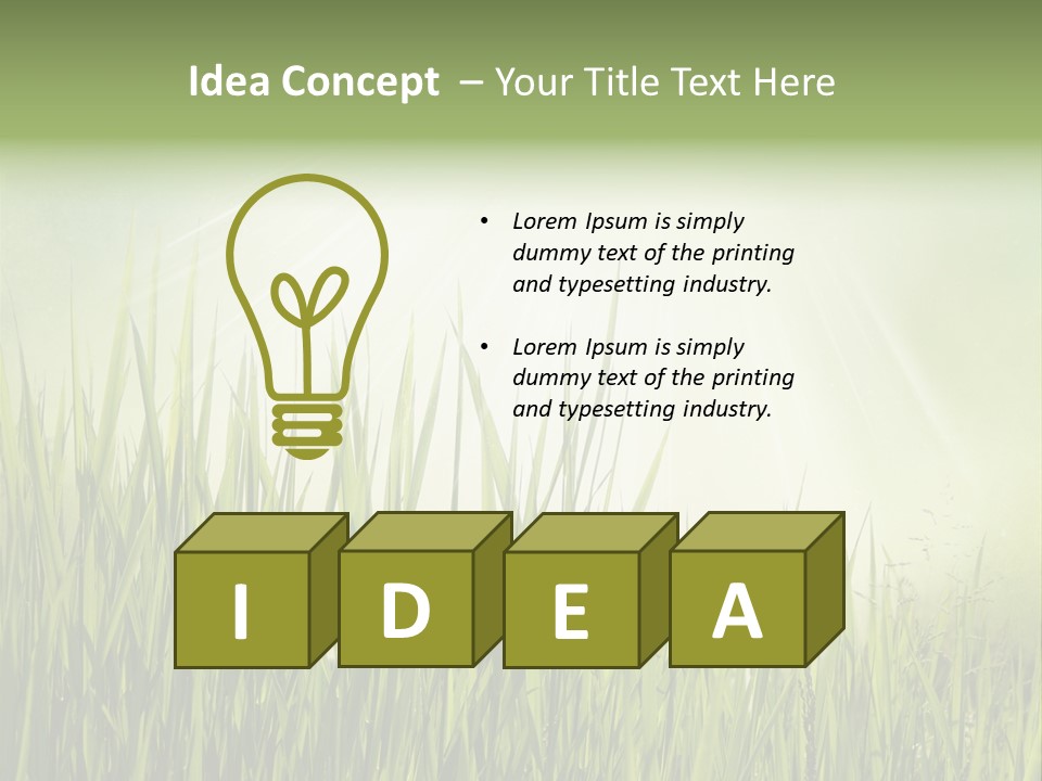 Shine Vintage Sunshine PowerPoint Template