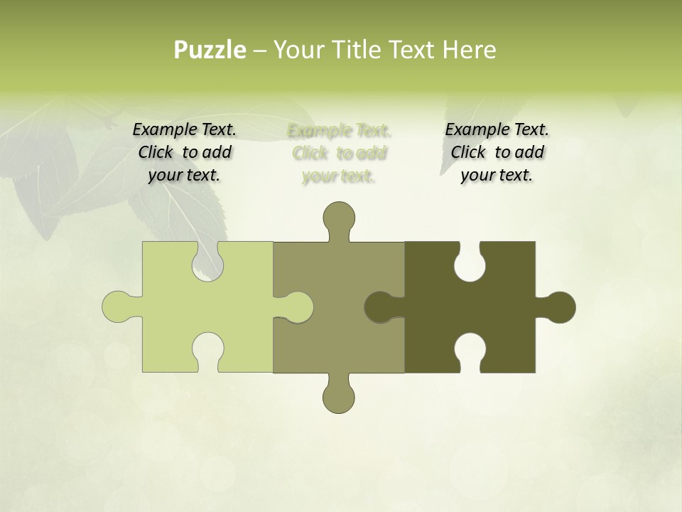 Summer Woods Nature PowerPoint Template