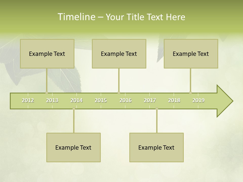 Summer Woods Nature PowerPoint Template