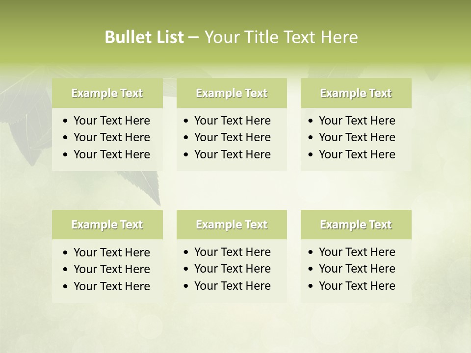 Summer Woods Nature PowerPoint Template