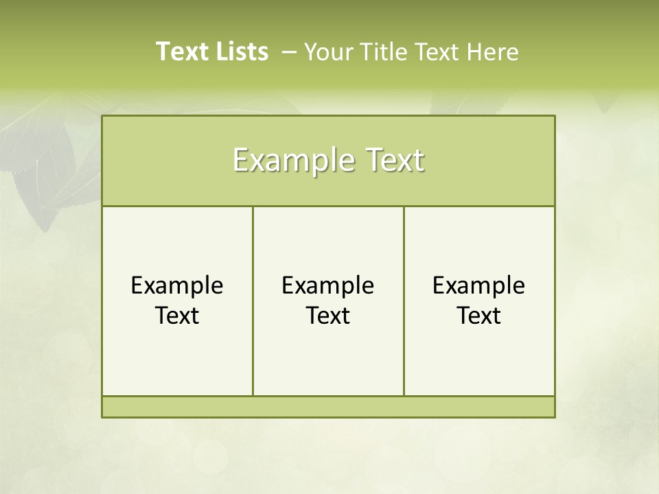 Summer Woods Nature PowerPoint Template