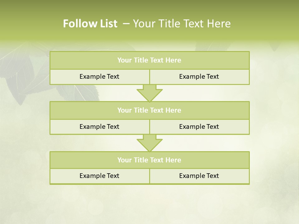 Summer Woods Nature PowerPoint Template