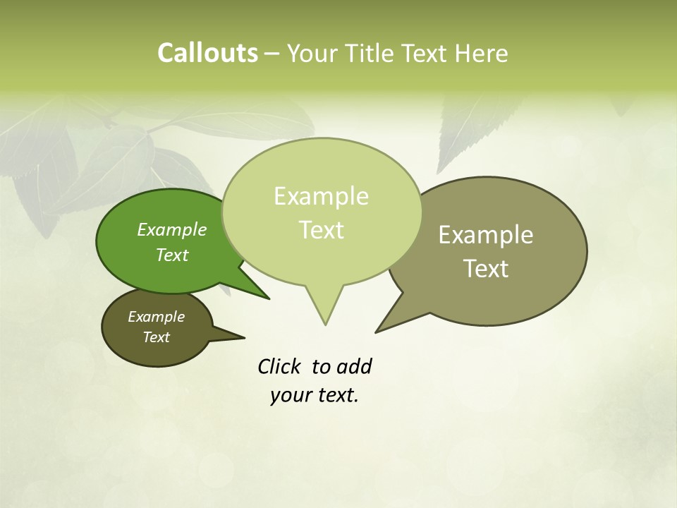 Summer Woods Nature PowerPoint Template