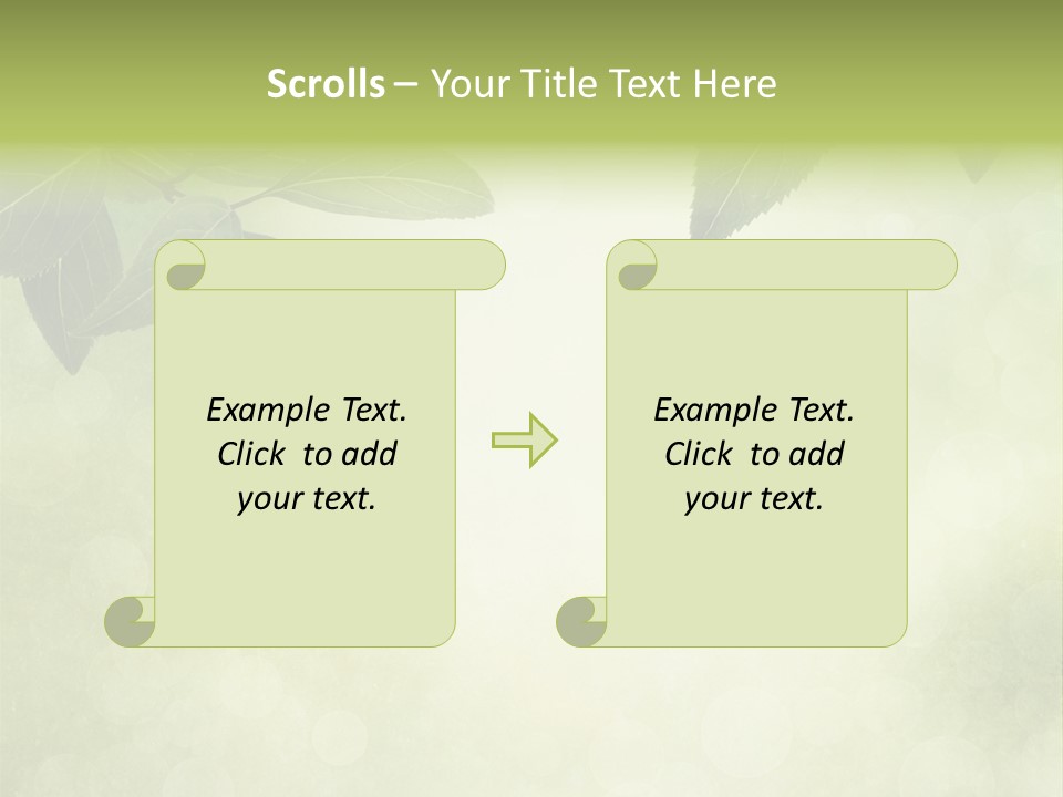 Summer Woods Nature PowerPoint Template