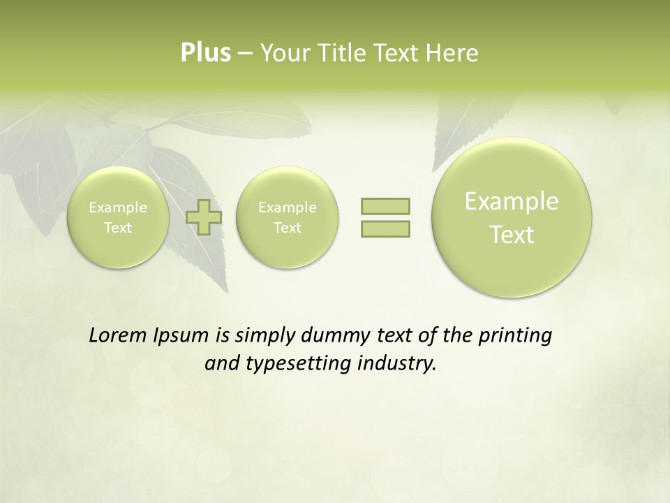 Summer Woods Nature PowerPoint Template