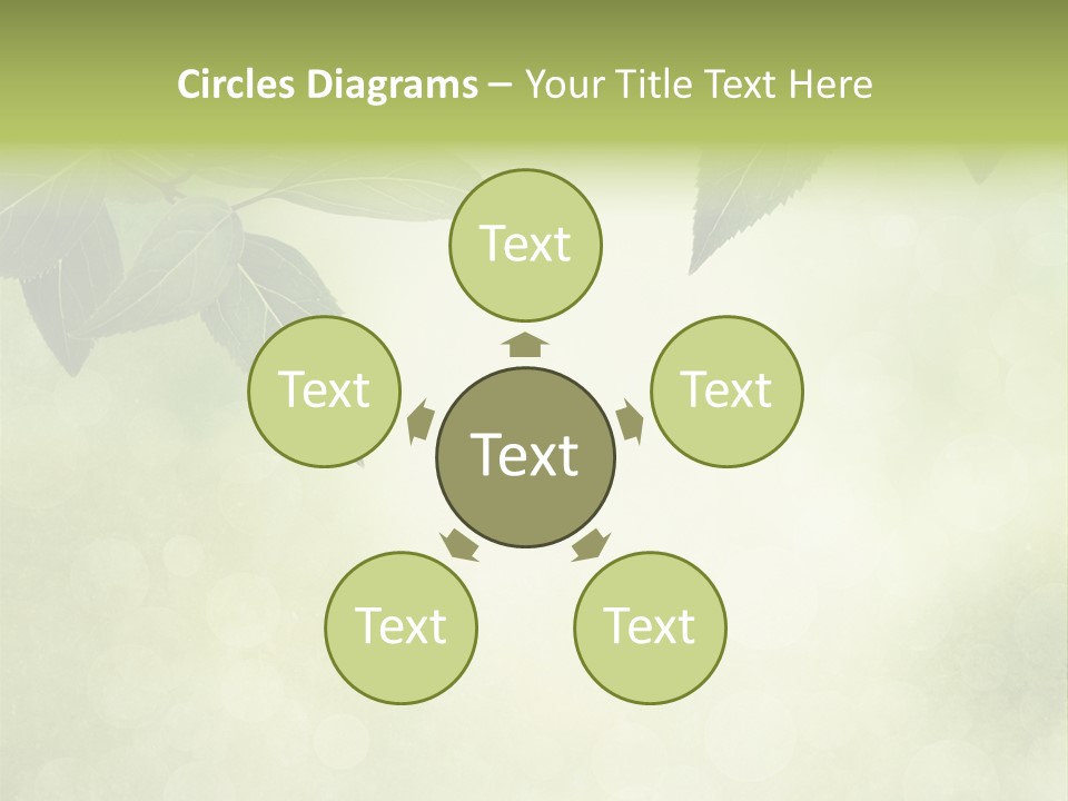 Summer Woods Nature PowerPoint Template