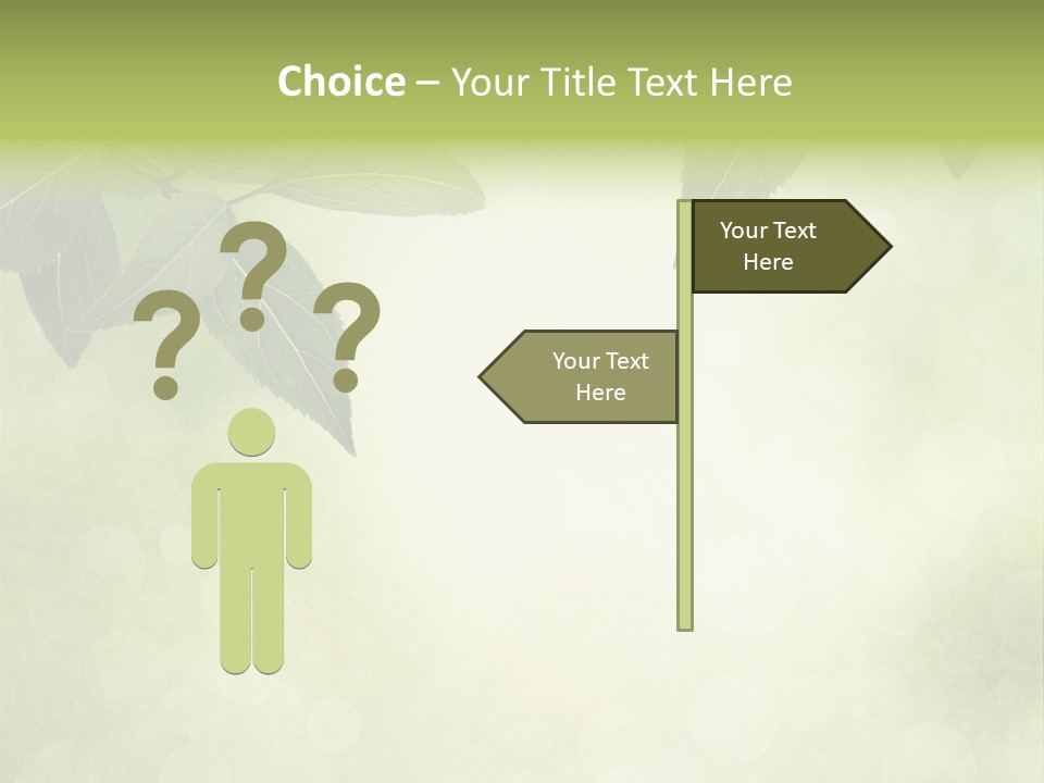 Summer Woods Nature PowerPoint Template