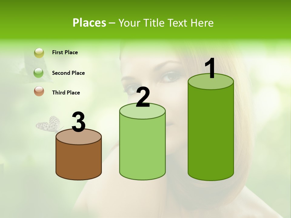 Woman Treatment Freshness PowerPoint Template