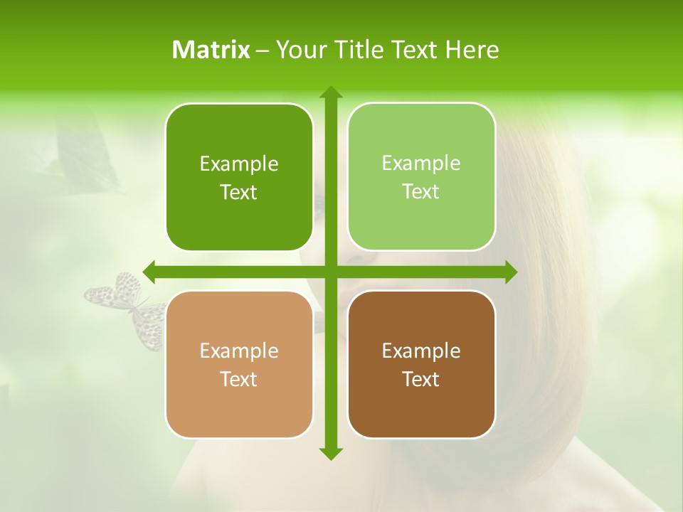 Woman Treatment Freshness PowerPoint Template