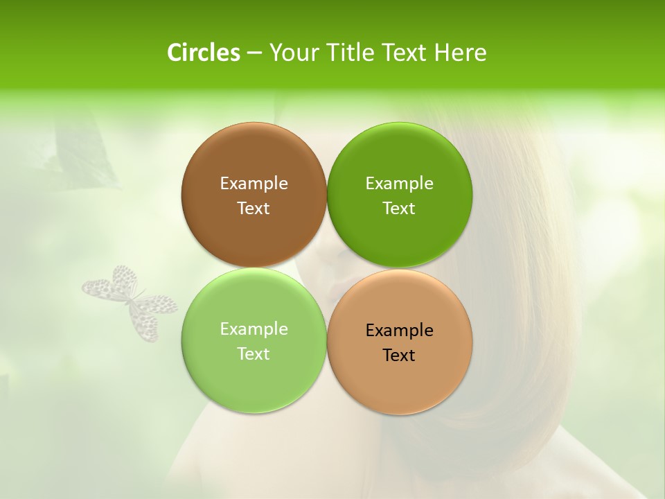 Woman Treatment Freshness PowerPoint Template