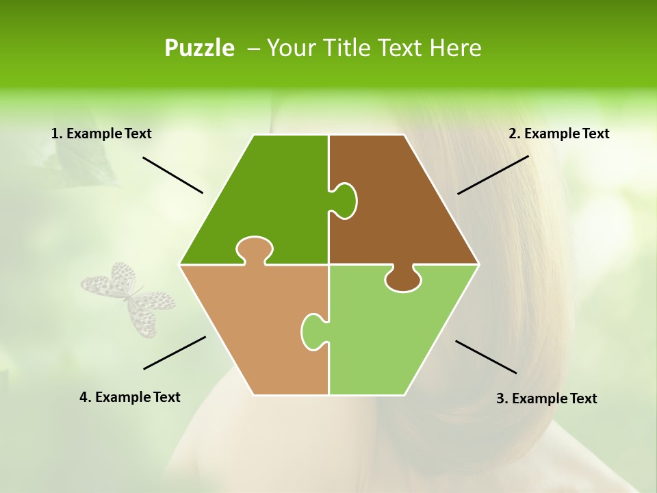 Woman Treatment Freshness PowerPoint Template