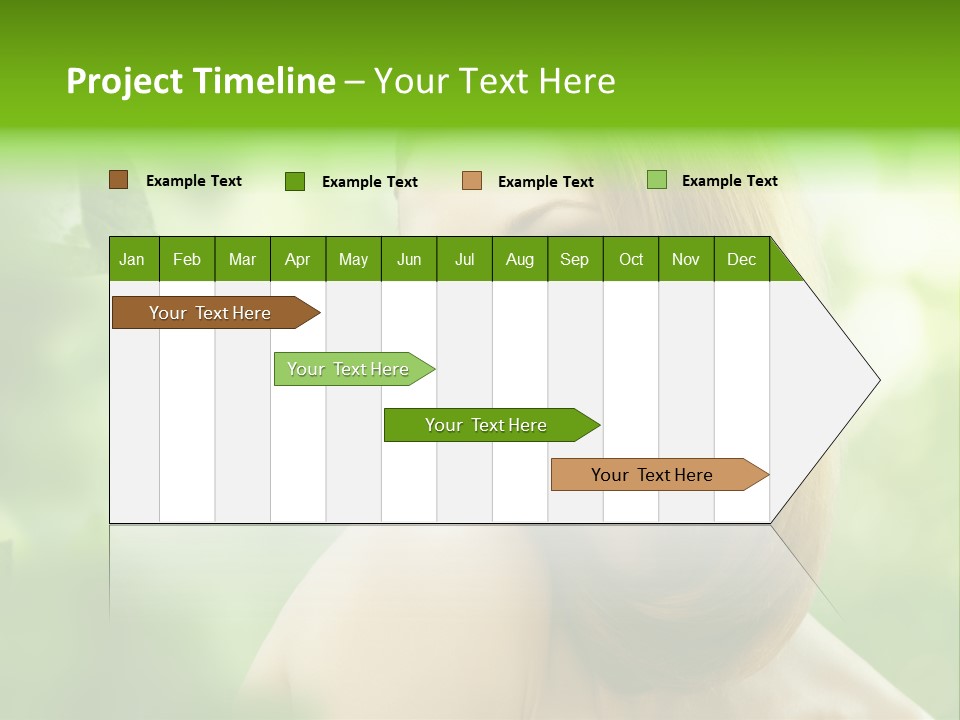 Woman Treatment Freshness PowerPoint Template