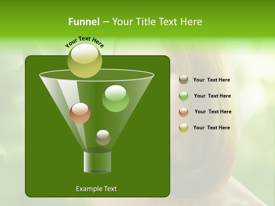 Woman Treatment Freshness PowerPoint Template