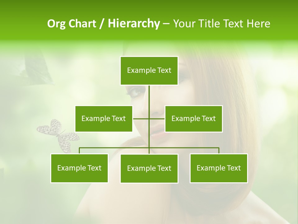 Woman Treatment Freshness PowerPoint Template