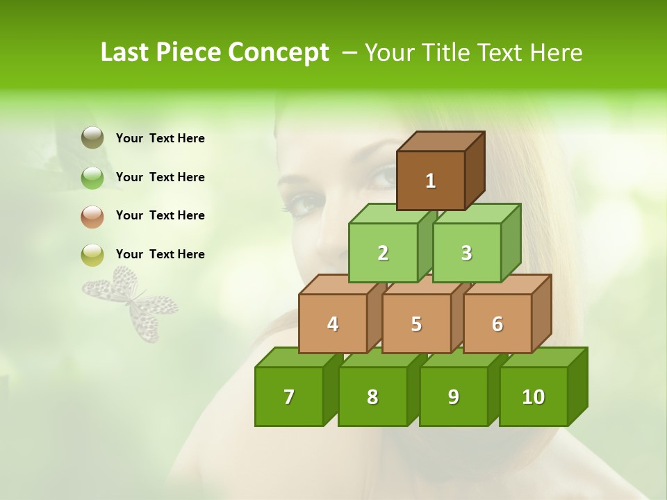 Woman Treatment Freshness PowerPoint Template