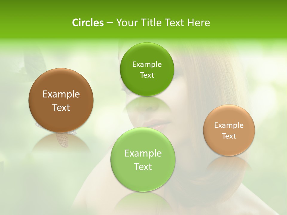 Woman Treatment Freshness PowerPoint Template