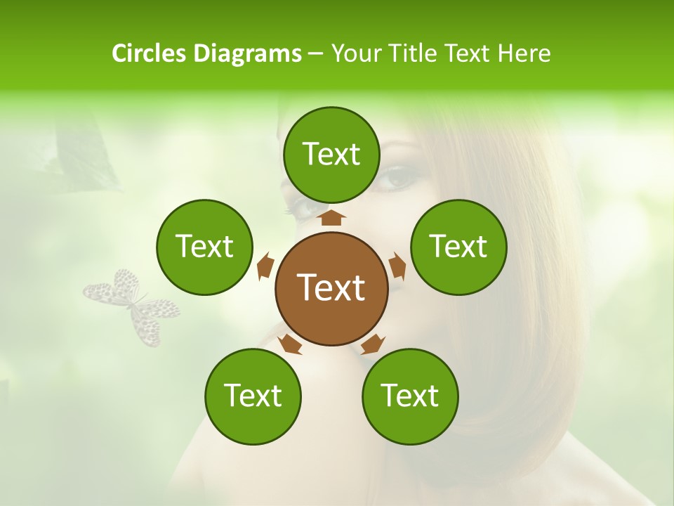 Woman Treatment Freshness PowerPoint Template