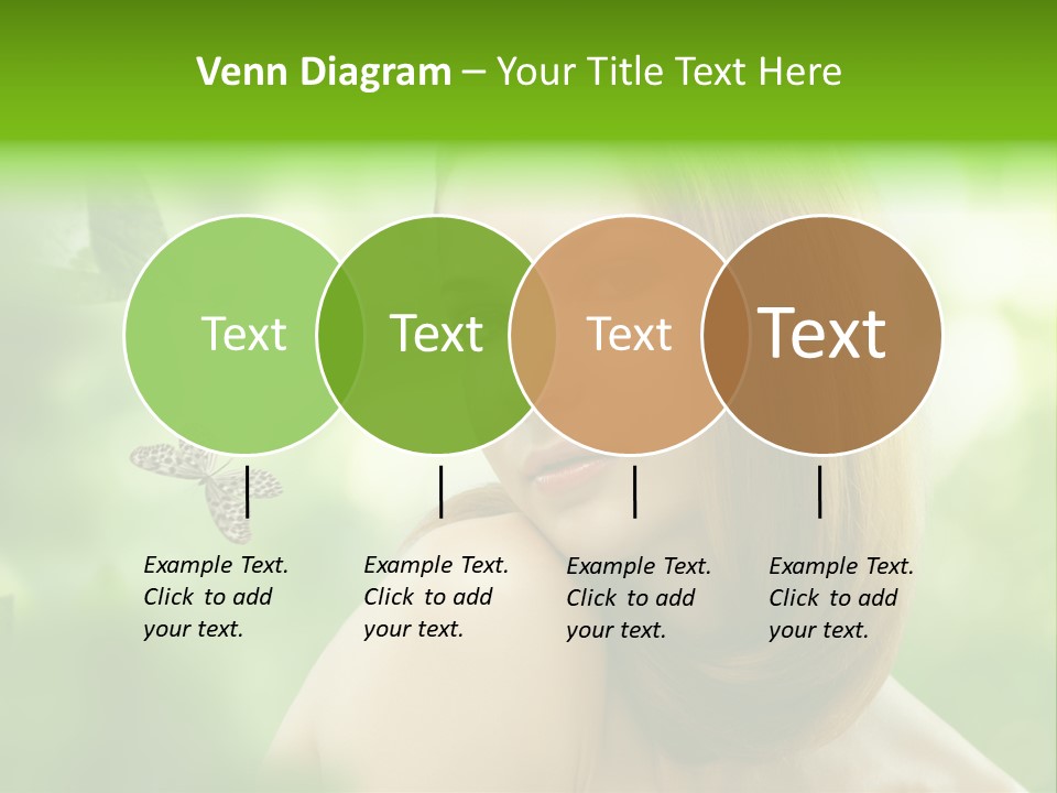 Woman Treatment Freshness PowerPoint Template