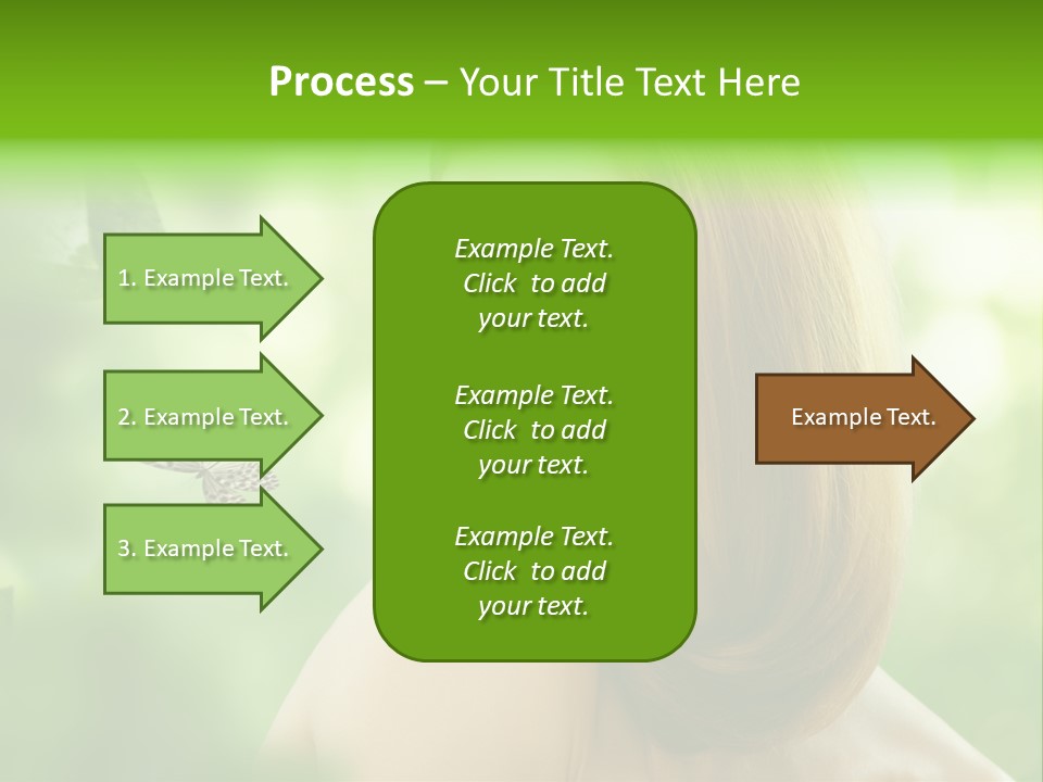 Woman Treatment Freshness PowerPoint Template