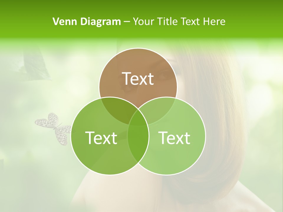 Woman Treatment Freshness PowerPoint Template