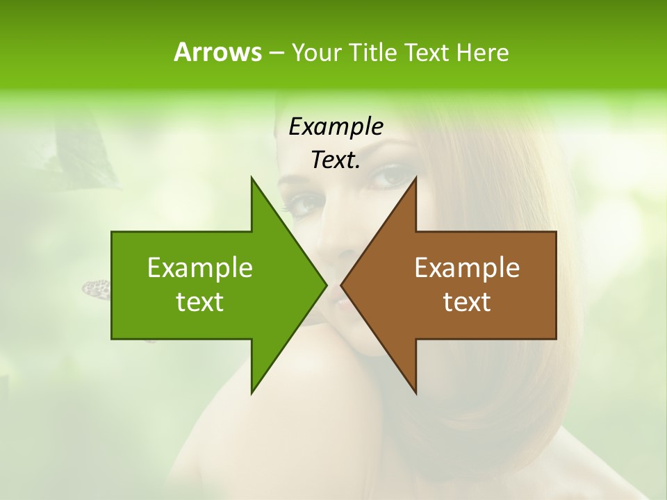 Woman Treatment Freshness PowerPoint Template